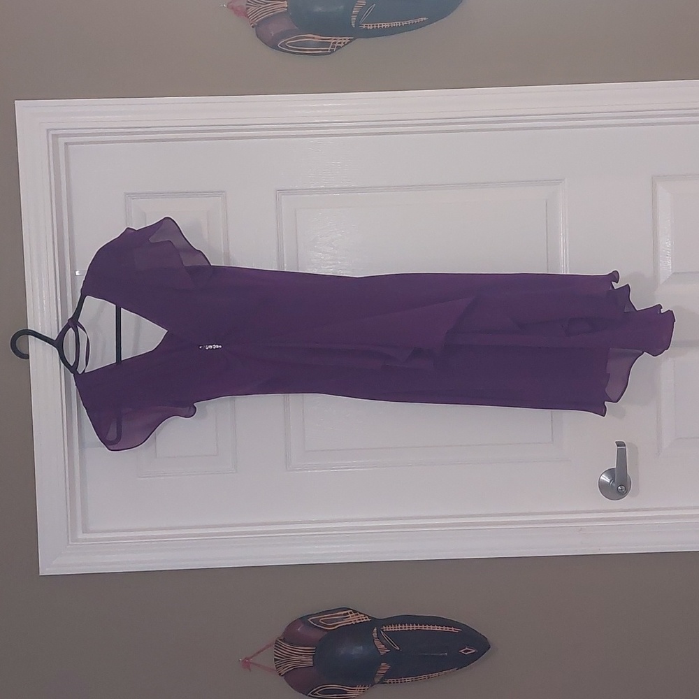 Womens Purple Dress
